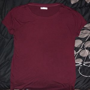 Maroon Tee
